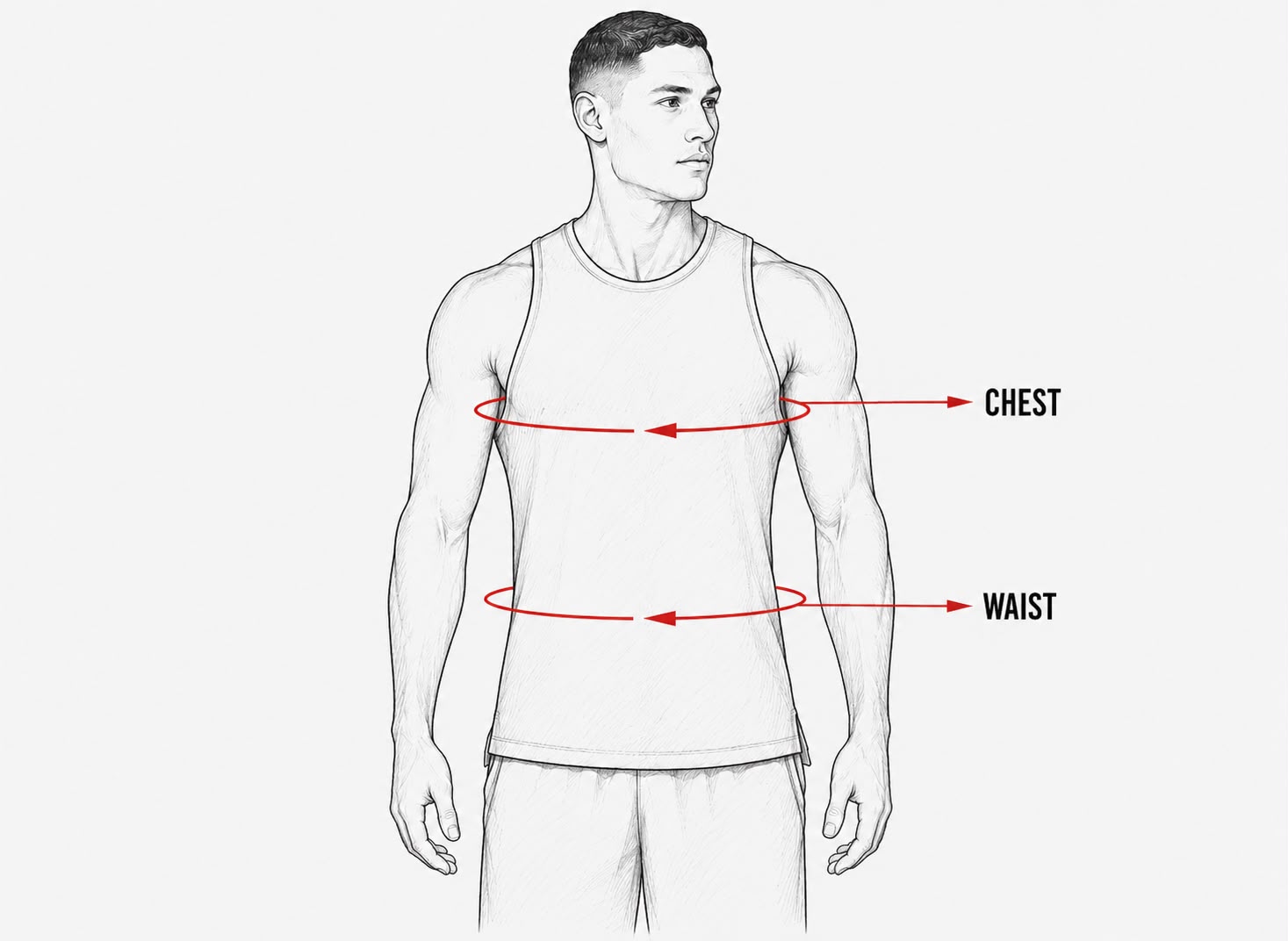 How to measure chest